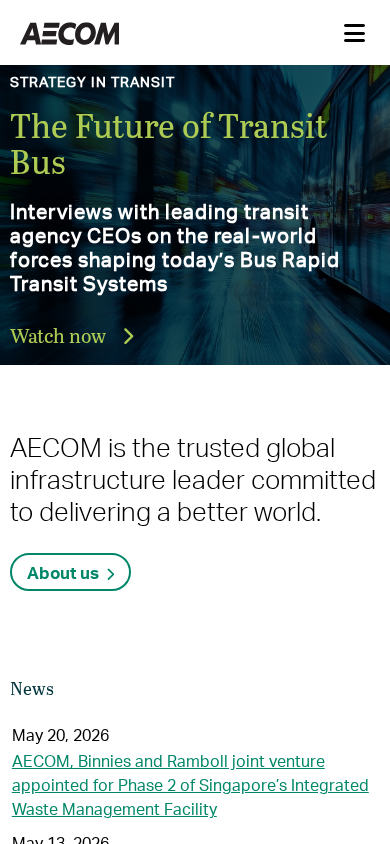 Screenshot of aecom.com