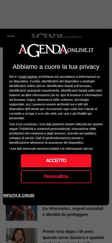Screenshot of agendaonline.it