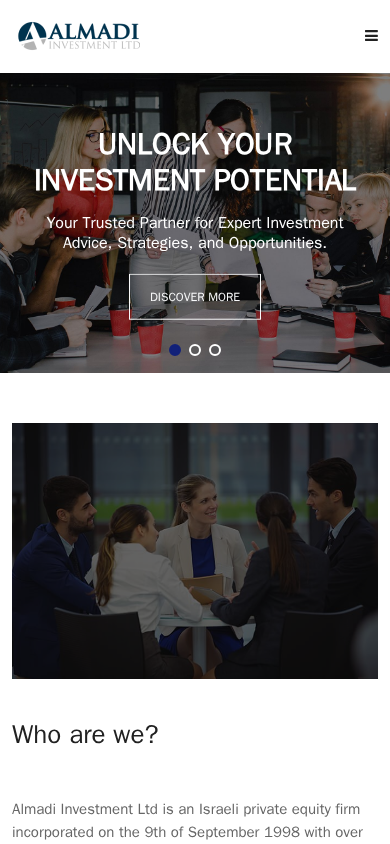 Screenshot of almadiinvestmentltd.co