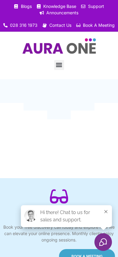 Screenshot of auraone.co.za
