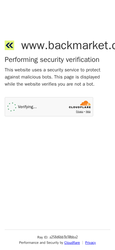 Screenshot of backmarket.de