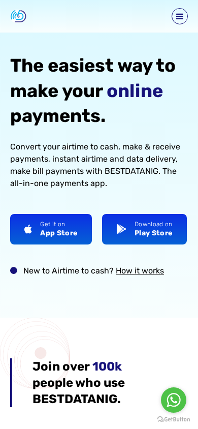 Screenshot of bestdatanig.com.ng