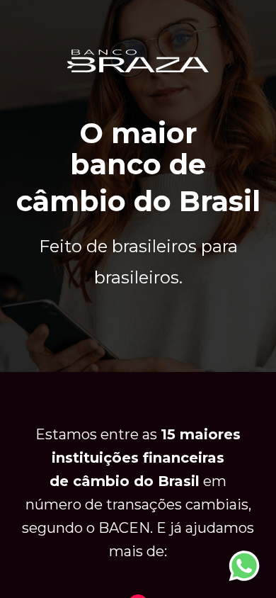 Screenshot of brazabank.com.br
