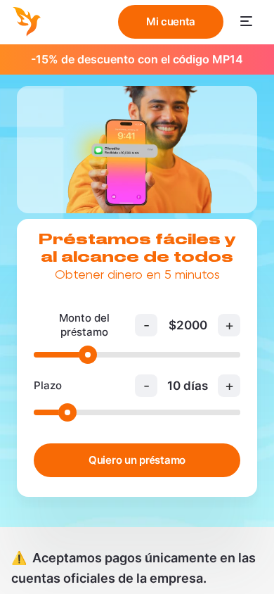Screenshot of clicredito.mx