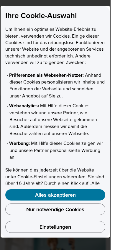Screenshot of consorsbank.de