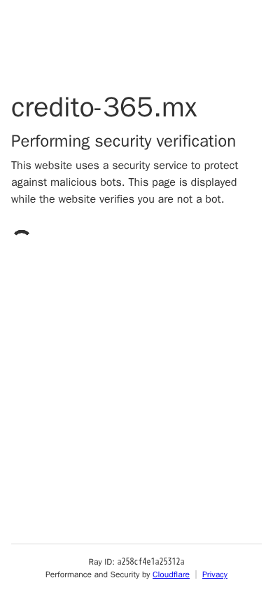 Screenshot of credito-365.mx