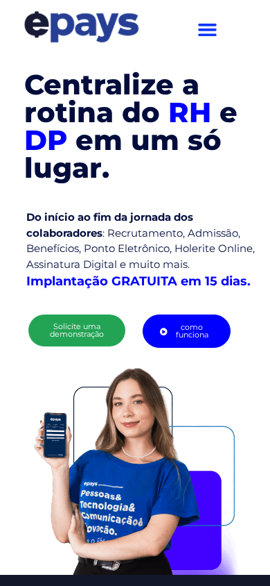Screenshot of epays.com.br