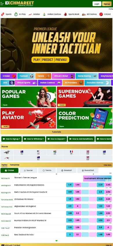 Screenshot of exch-market.in