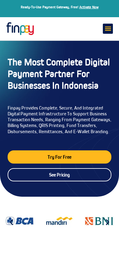 Screenshot of finpay.id