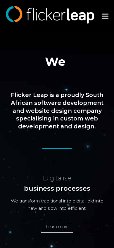Screenshot of flickerleap.com