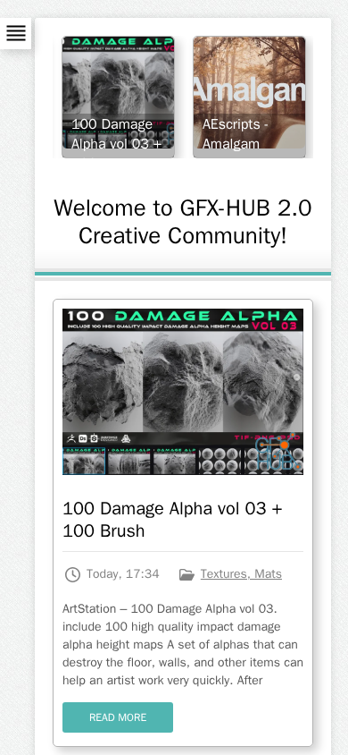 Screenshot of gfx-hub.co