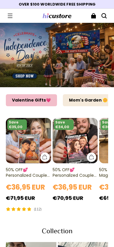 Screenshot of hicustore.co