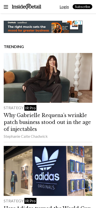 Screenshot of insideretail.com.au