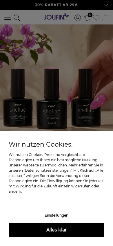 Screenshot of jolifin.de