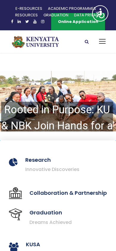 Screenshot of ku.ac.ke