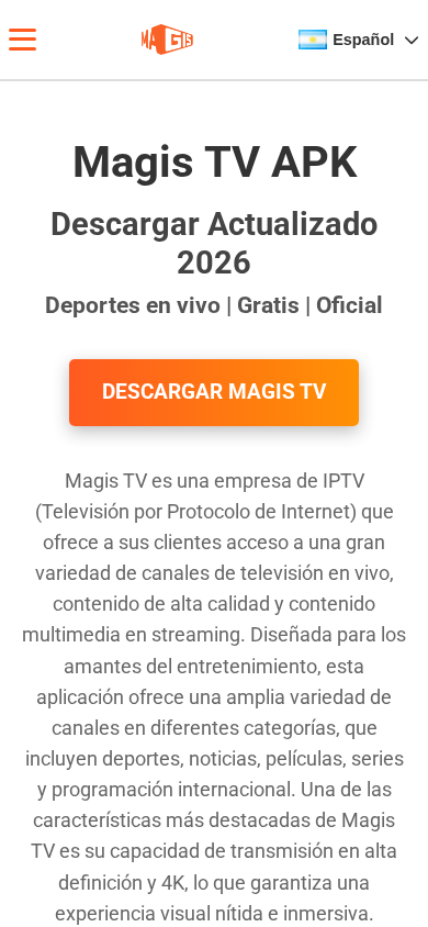 Screenshot of magistvapk.com.co