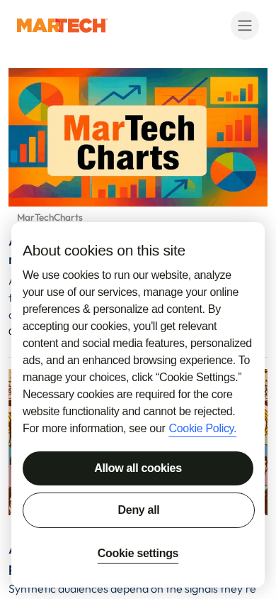 Screenshot of martech.org