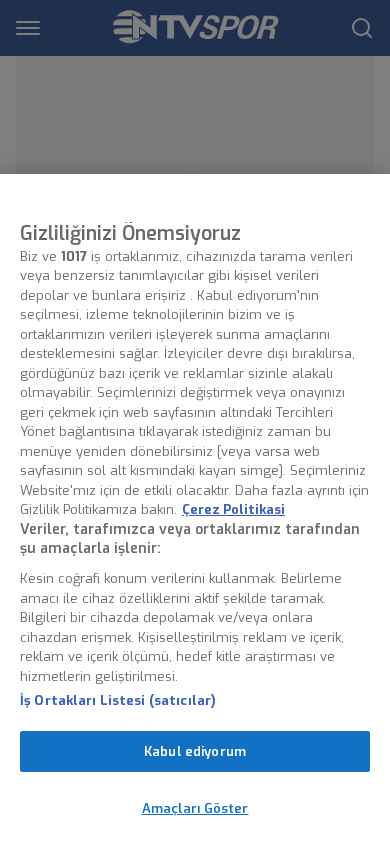 Screenshot of ntvspor.net