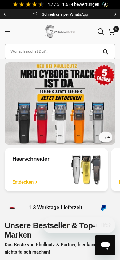 Screenshot of phullcutz.de