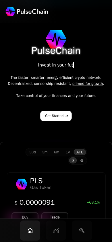 Screenshot of pulsechain.com