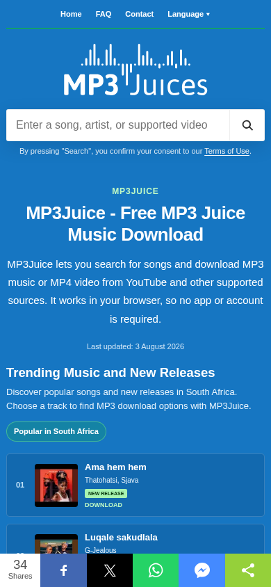 Screenshot of radioefm.fr