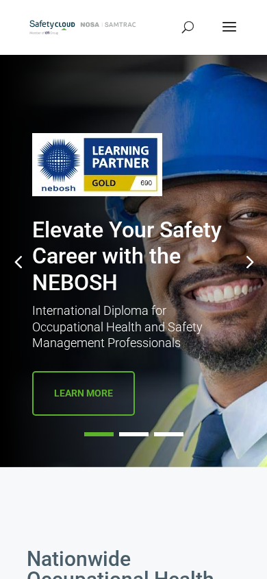 Screenshot of safetycloud.co.za