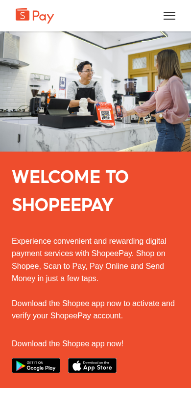 Screenshot of shopeepay.ph