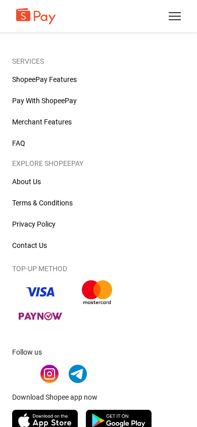 Screenshot of shopeepay.sg