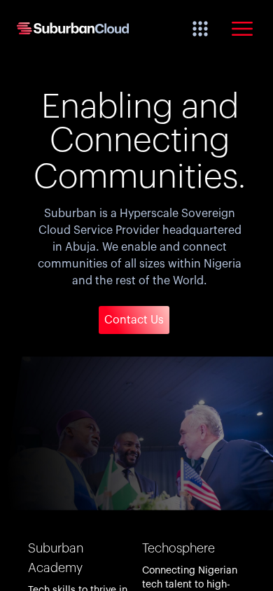 Screenshot of suburbancloud.ng