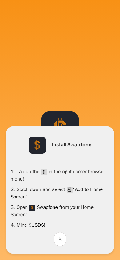 Screenshot of swapfone.org