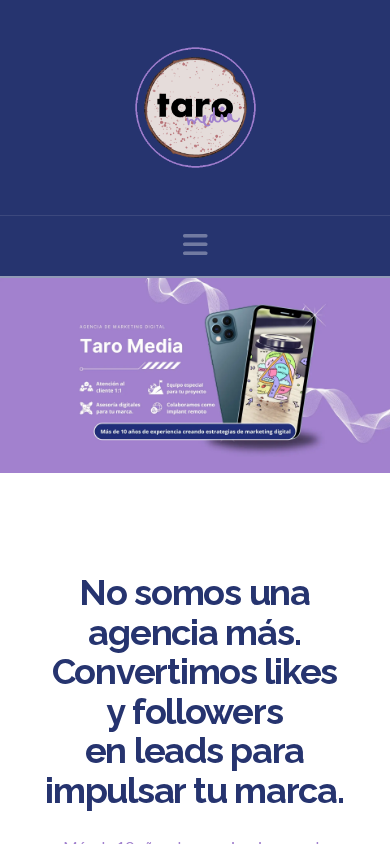 Screenshot of taromedia.mx
