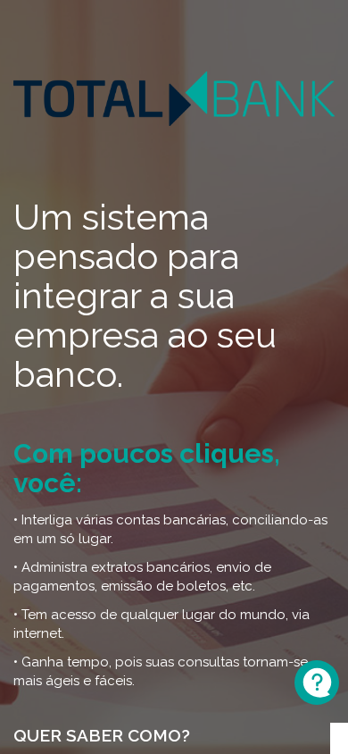 Screenshot of totalbank.com.br