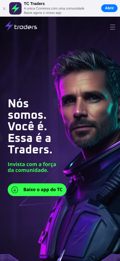 Screenshot of traders.com.br