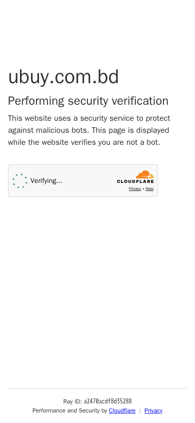 Screenshot of ubuy.com.bd