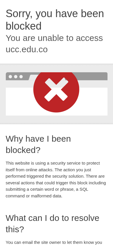 Screenshot of ucc.edu.co