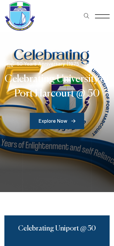 Screenshot of uniport.edu.ng