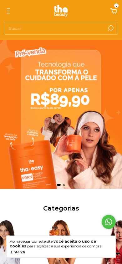 Screenshot of usethabeauty.com.br