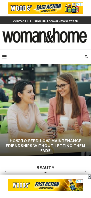 Screenshot of womanandhomemagazine.co.za