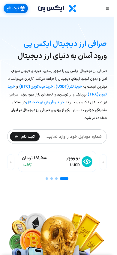 Screenshot of xpay.co