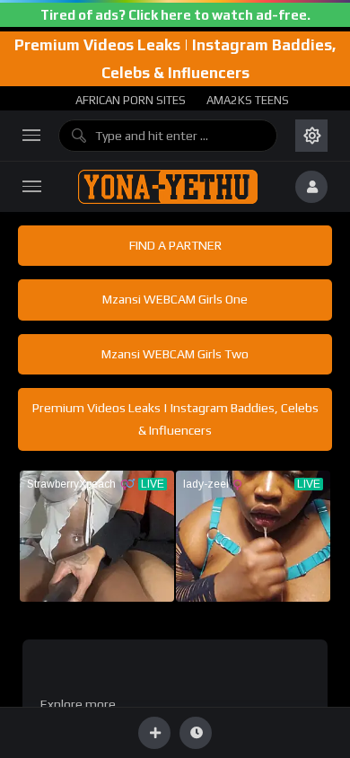 Screenshot of yona-yethuu.co.za